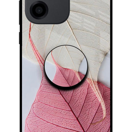 White Pink Leaf OnePlus Nord CE 6 Pop Case by Casekaro
