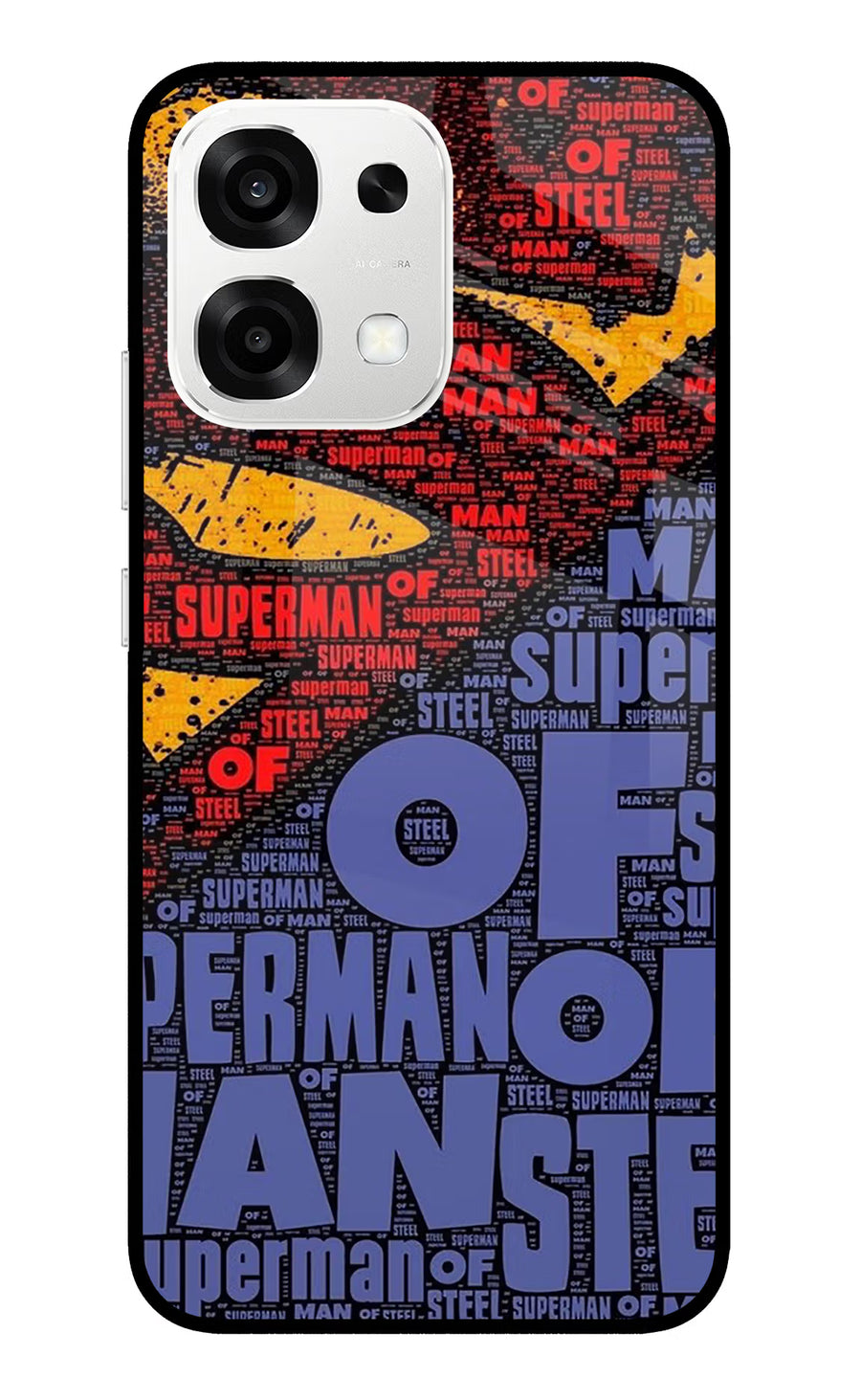 Superman Oppo F33 5G Back Cover, Metal case