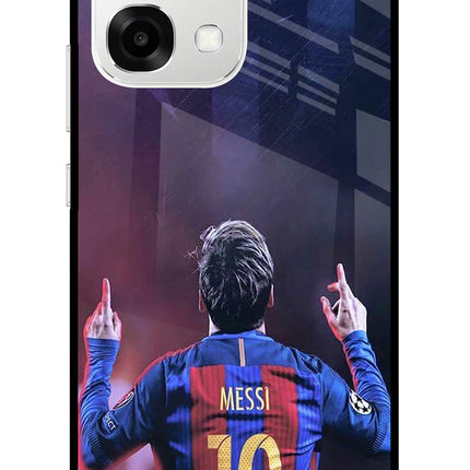 Messi Oppo F33 5G Metal Case Back Cover by Casekaro