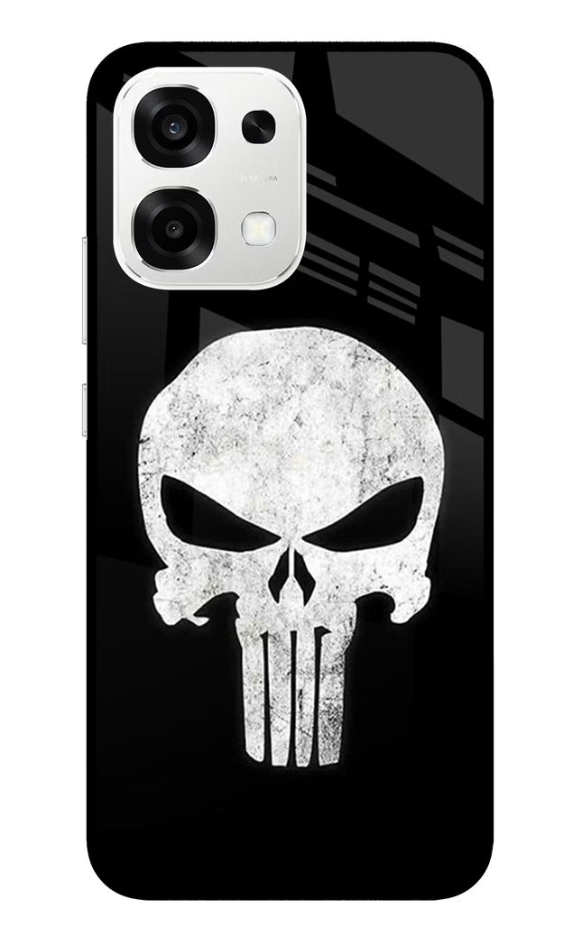 Punisher Skull Oppo F33 5G Metal Case Back Cover by Casekaro