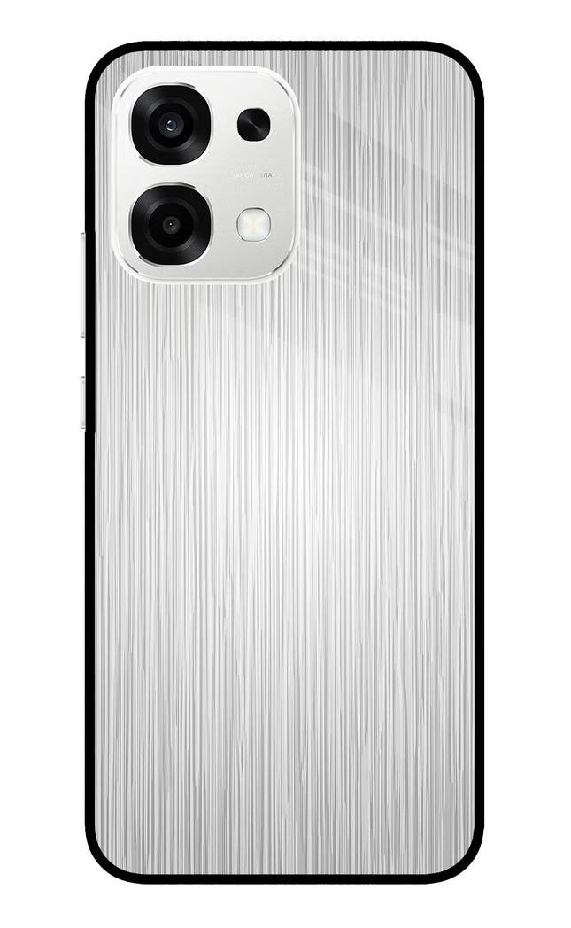 Wooden Grey Texture Oppo F33 5G Metal Case Back Cover by Casekaro