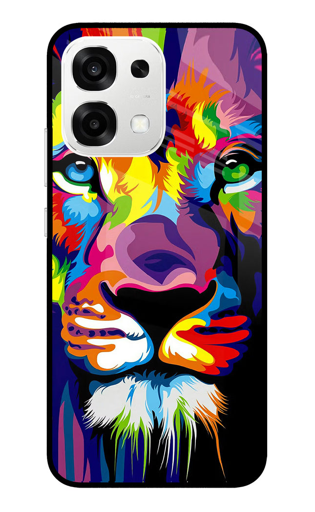 Lion Oppo F33 5G Metal Case Back Cover by Casekaro