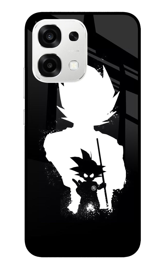 Goku Shadow Oppo F33 5G Metal Case Back Cover by Casekaro