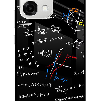 Mathematics Formula Oppo F33 5G Metal Case Back Cover by Casekaro