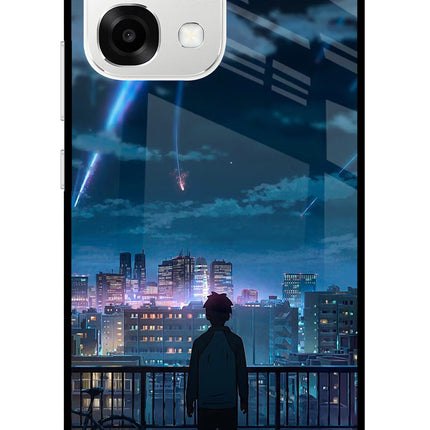 Anime Oppo F33 5G Metal Case Back Cover by Casekaro