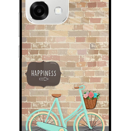 Happiness Artwork Oppo F33 5G Metal Case Back Cover by Casekaro