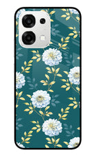 Flowers Oppo F33 5G Metal Case Back Cover by Casekaro
