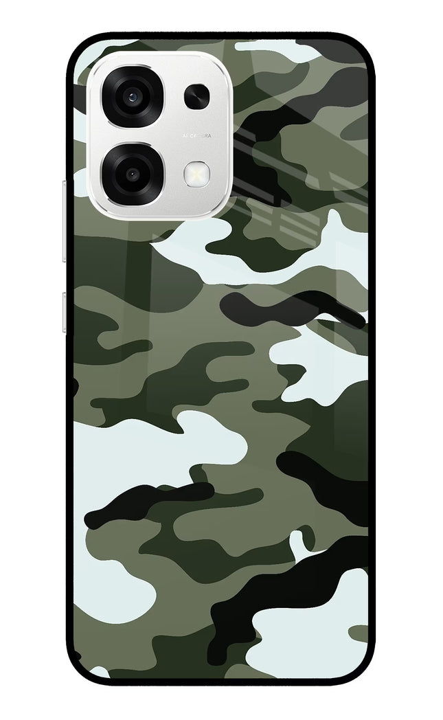 Camouflage Oppo F33 5G Metal Case Back Cover by Casekaro