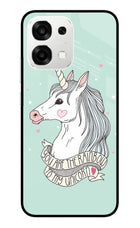 Unicorn Wallpaper Oppo F33 5G Metal Case Back Cover by Casekaro