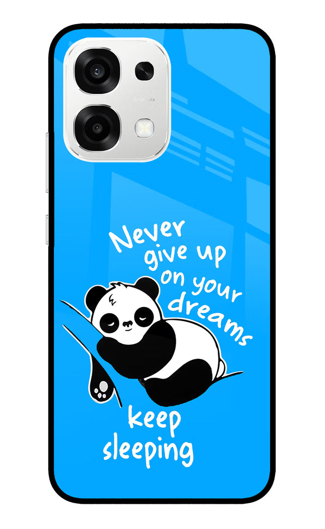 Keep Sleeping Oppo F33 5G Metal Case Back Cover by Casekaro