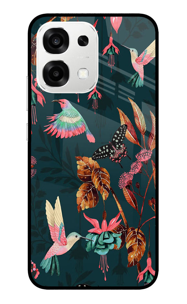 Birds Oppo F33 5G Metal Case Back Cover by Casekaro