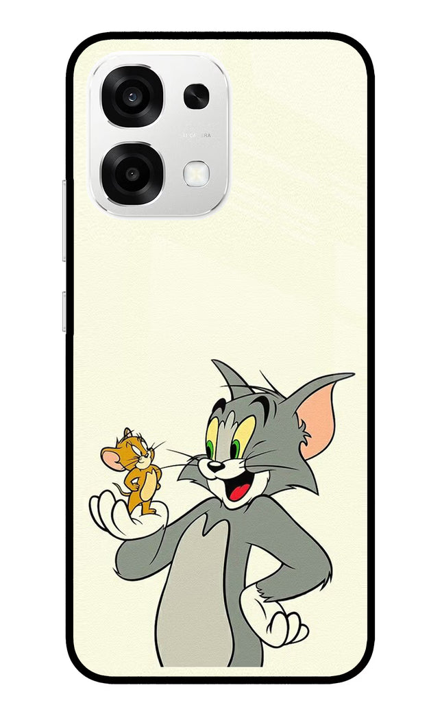 Tom & Jerry Oppo F33 5G Metal Case Back Cover by Casekaro