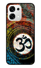 Om Cultural Oppo F33 5G Metal Case Back Cover by Casekaro