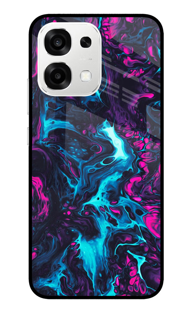 Abstract Oppo F33 5G Metal Case Back Cover by Casekaro