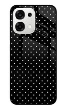 White Dots Oppo F33 5G Metal Case Back Cover by Casekaro
