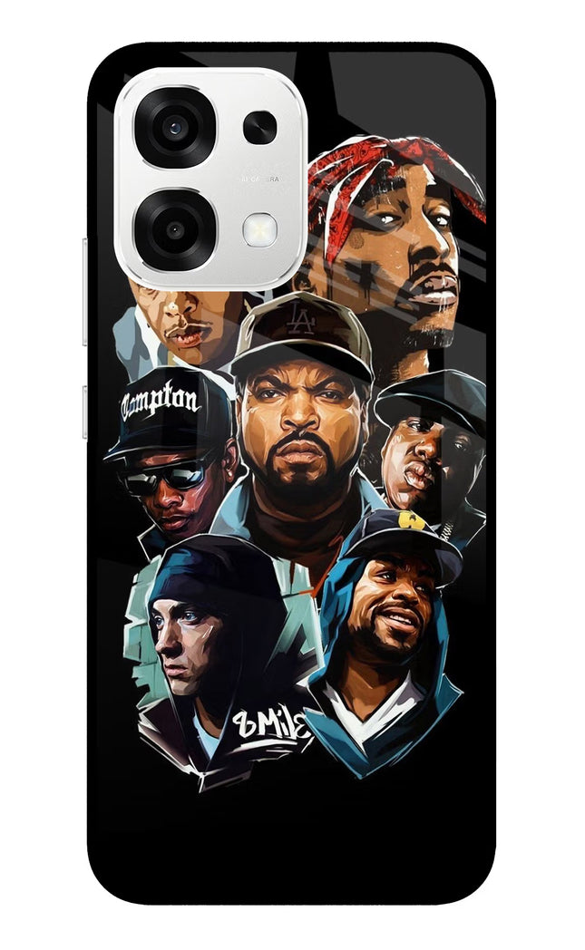 Rappers Oppo F33 5G Metal Case Back Cover by Casekaro