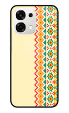 Ethnic Seamless Oppo F33 5G Metal Case Back Cover by Casekaro