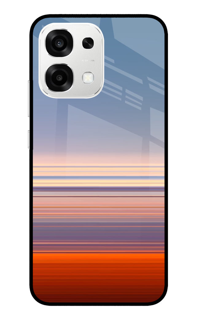 Morning Colors Oppo F33 5G Metal Case Back Cover by Casekaro