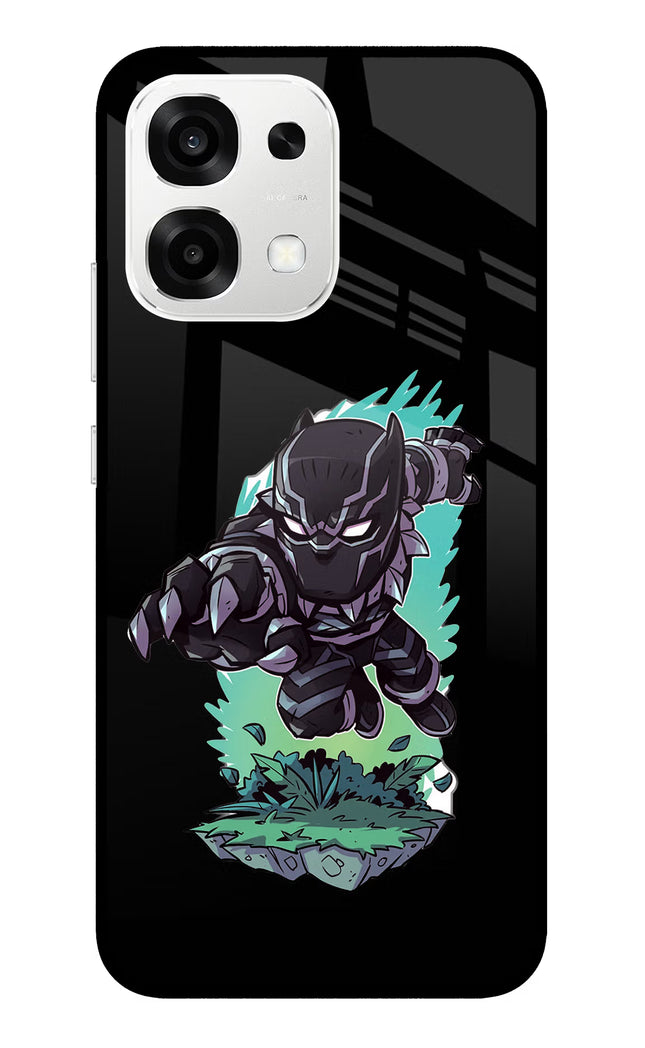 Black Panther Oppo F33 5G Metal Case Back Cover by Casekaro