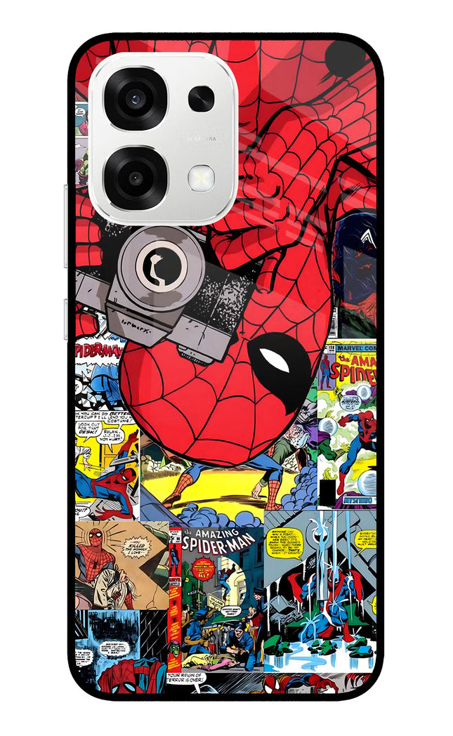 Spider Man Oppo F33 5G Metal Case Back Cover by Casekaro