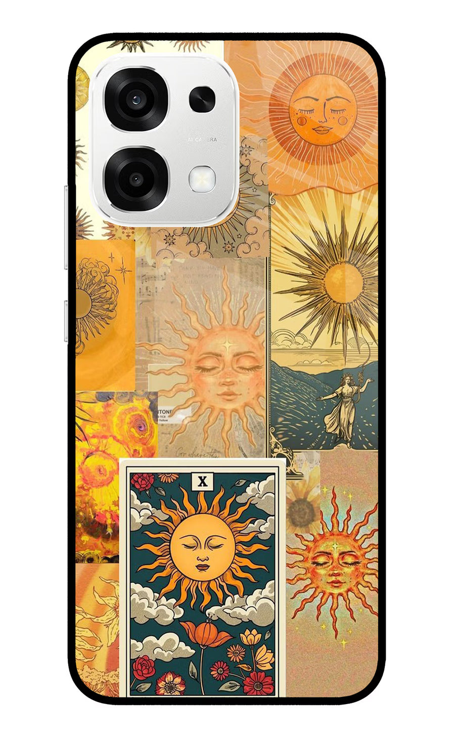 Sun Oppo F33 5G Back Cover, Metal case
