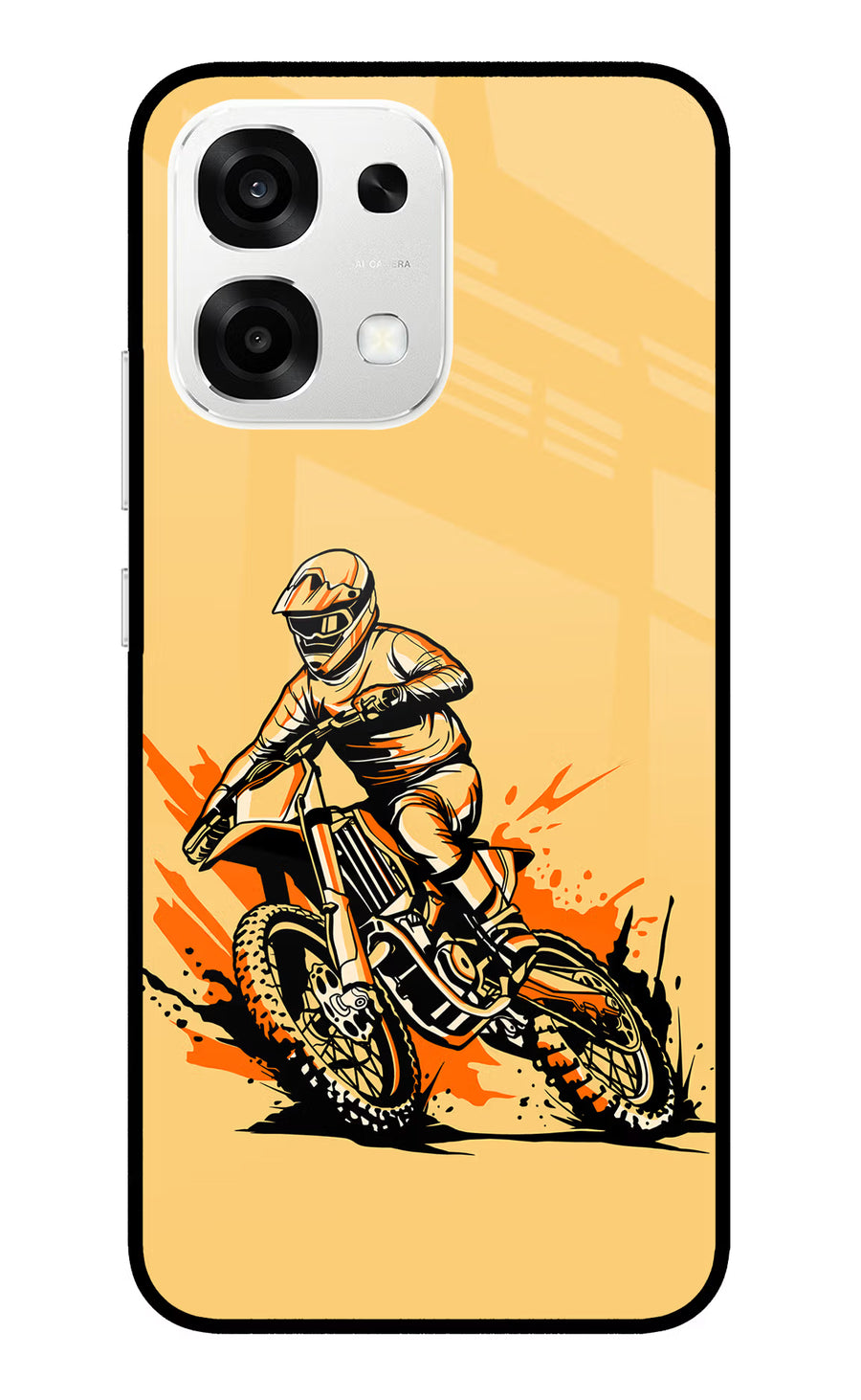 Off-Road Fury Oppo F33 5G Back Cover, Metal case