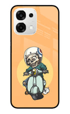 Undead Biker Oppo F33 5G Metal Case Back Cover by Casekaro