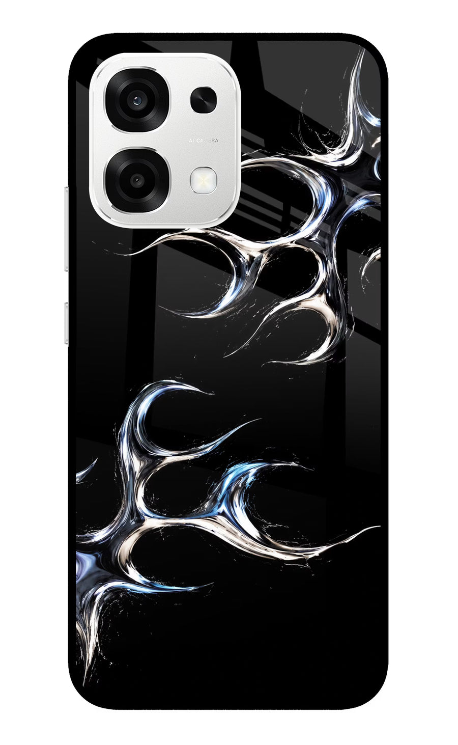 Chrome Tribal Oppo F33 5G Back Cover, Metal case