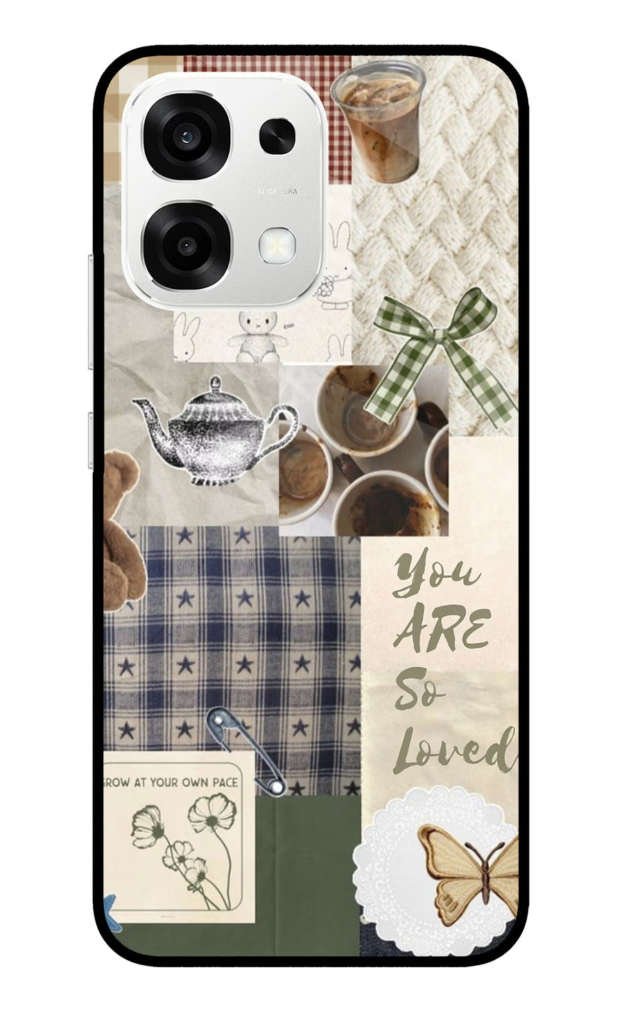 Cookie Oppo F33 5G Back Cover, Metal case