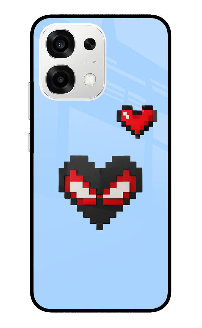 Peter Heart Oppo F33 5G Metal Case Back Cover by Casekaro