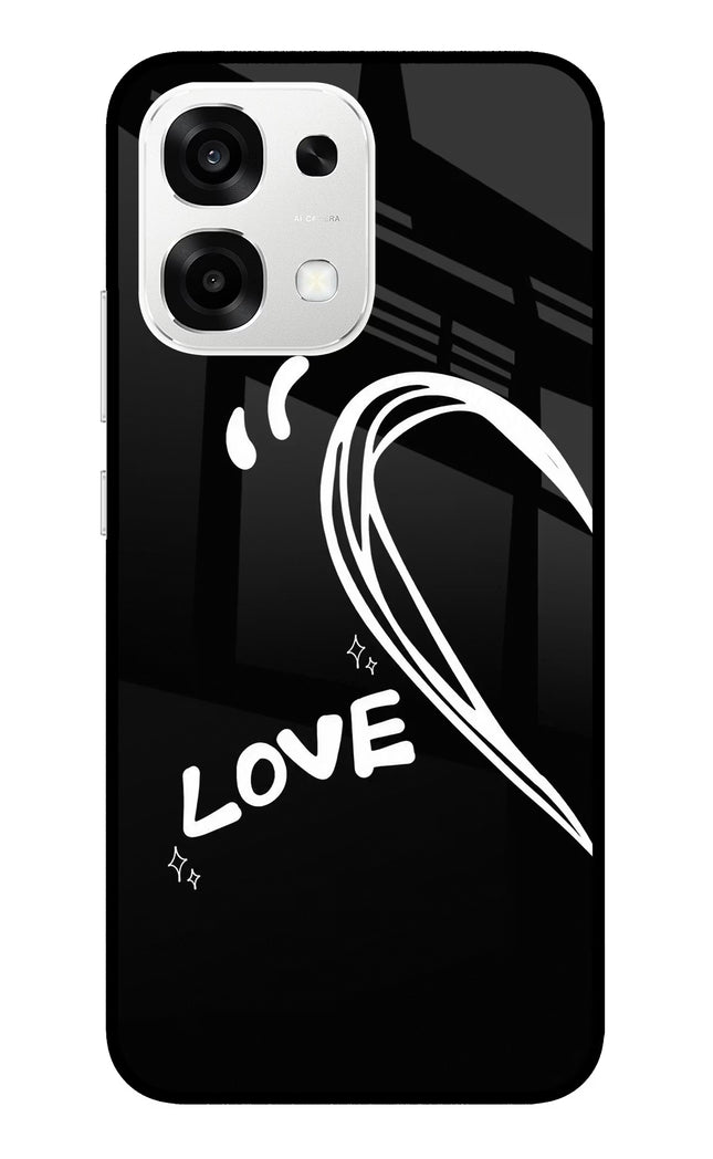 Love Line Oppo F33 5G Metal Case Back Cover by Casekaro
