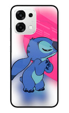 Stitch Hug Oppo F33 5G Metal Case Back Cover by Casekaro