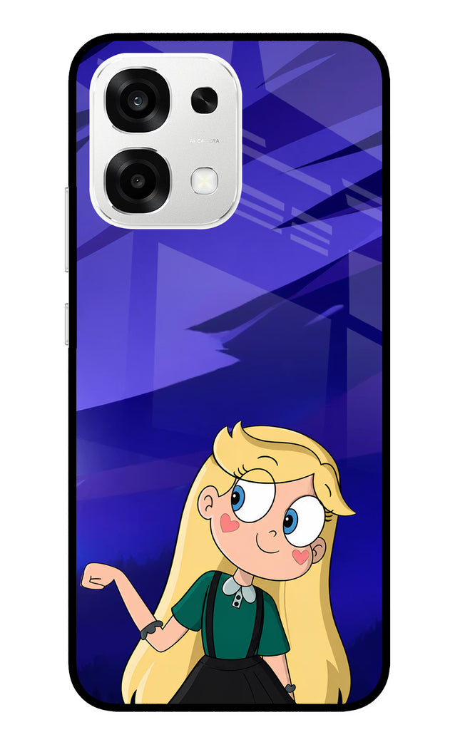 Star Glow Oppo F33 5G Metal Case Back Cover by Casekaro