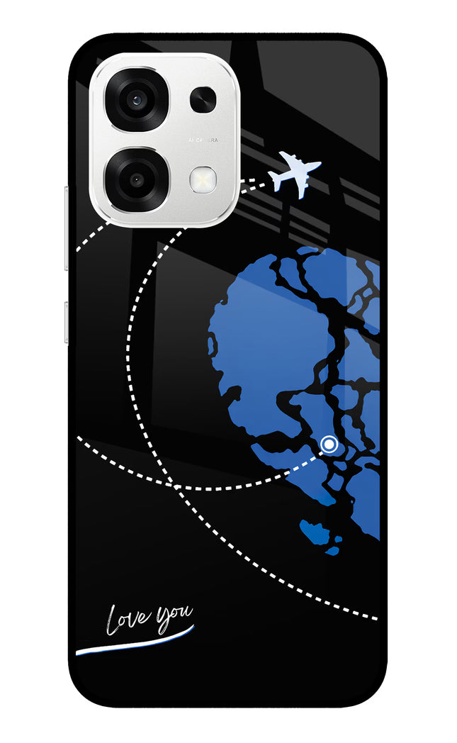 Love Orbit Oppo F33 5G Metal Case Back Cover by Casekaro