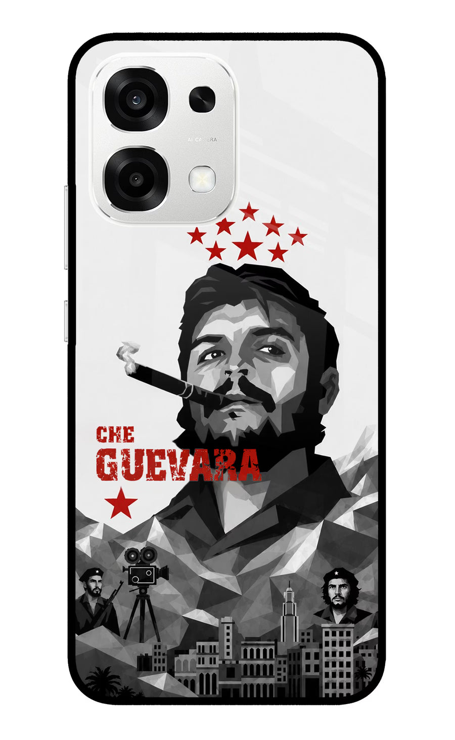 Che Guevara Iconic Oppo F33 5G Back Cover, Metal case