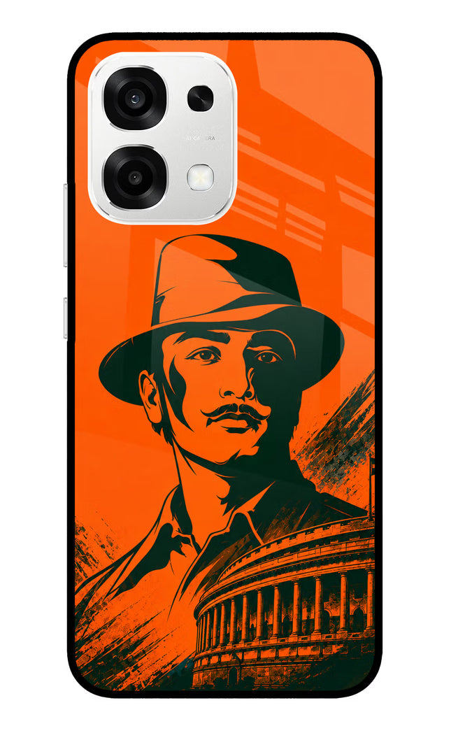 Bhagat Singh Legacy Oppo F33 5G Metal Case Back Cover by Casekaro