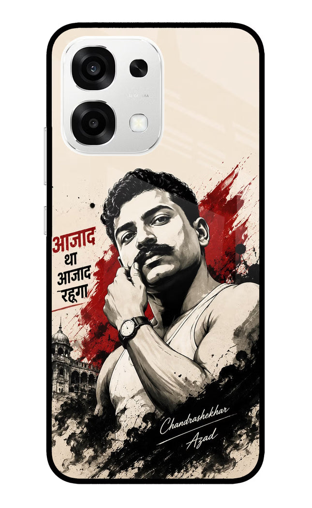 Chandrashekhar Azad Fearless Oppo F33 5G Metal Case Back Cover by Casekaro
