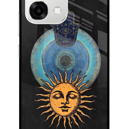 Divine Sun Oppo F33 5G Metal Case Back Cover by Casekaro
