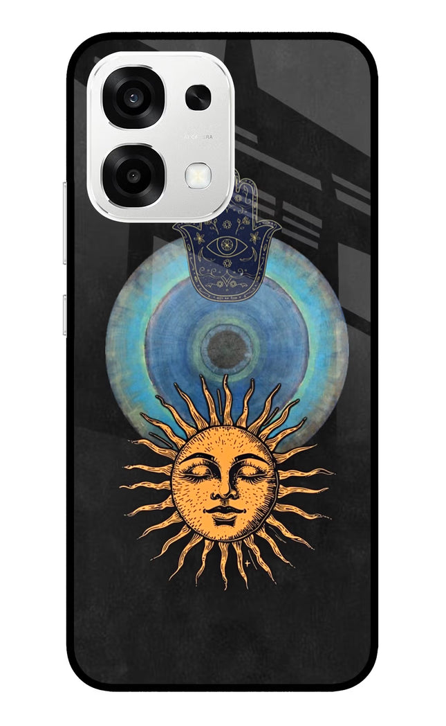Divine Sun Oppo F33 5G Metal Case Back Cover by Casekaro