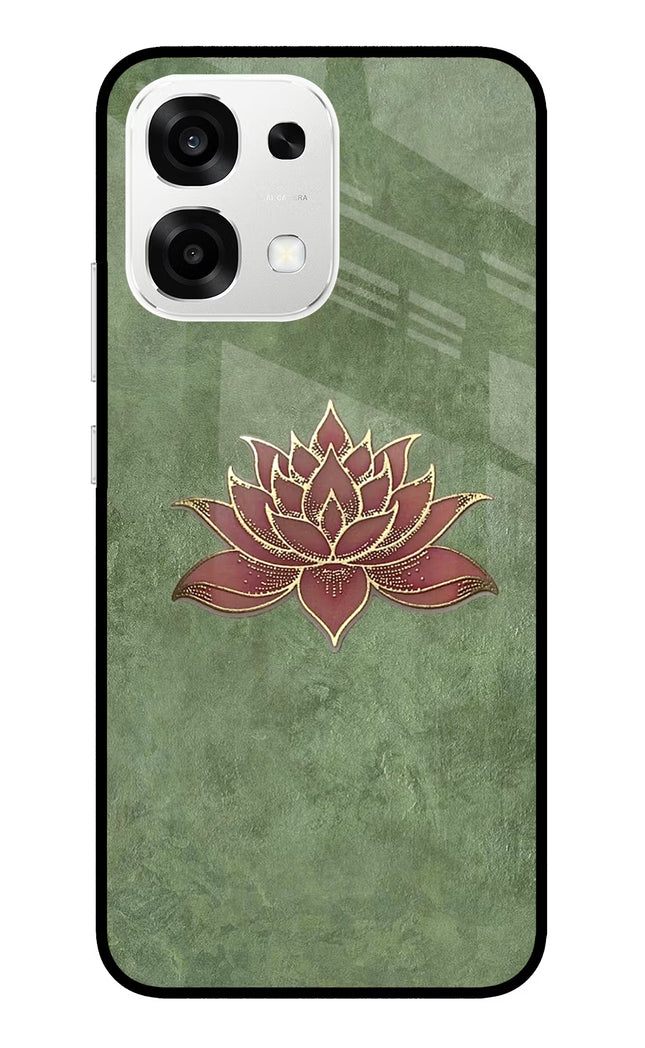 Lotus Grace Oppo F33 5G Metal Case Back Cover by Casekaro