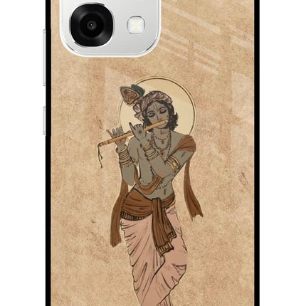 Krishna Oppo F33 5G Metal Case Back Cover by Casekaro