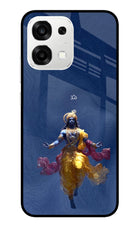 Cosmic Krishna Oppo F33 5G Metal Case Back Cover by Casekaro