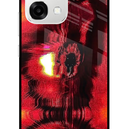 Fire Eye Oppo F33 5G Metal Case Back Cover by Casekaro