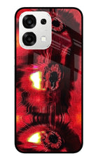 Fire Eye Oppo F33 5G Metal Case Back Cover by Casekaro