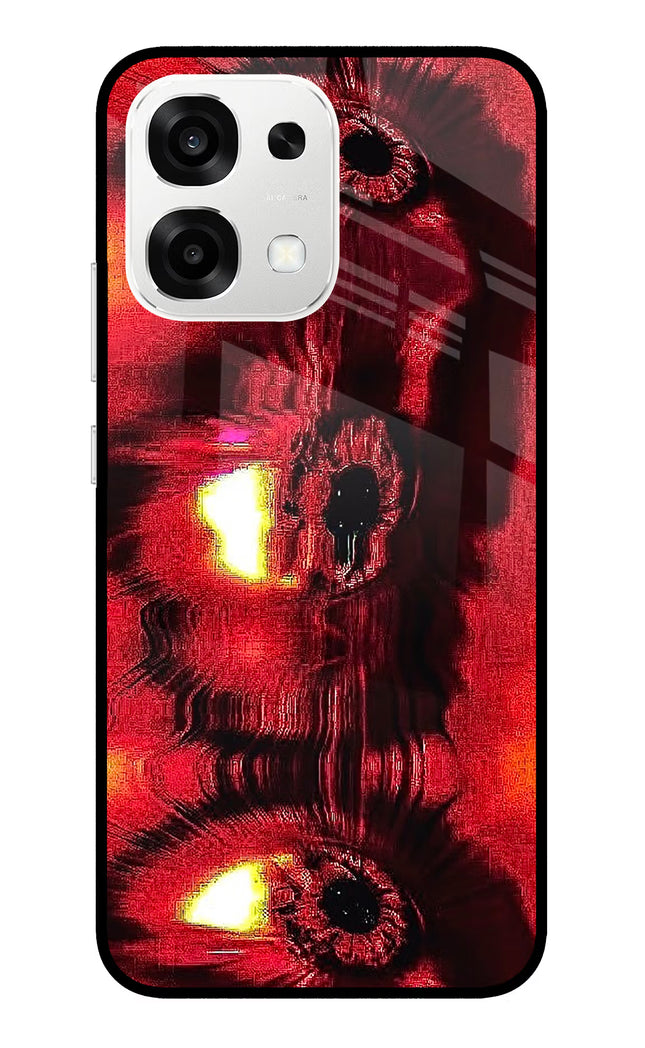 Fire Eye Oppo F33 5G Metal Case Back Cover by Casekaro