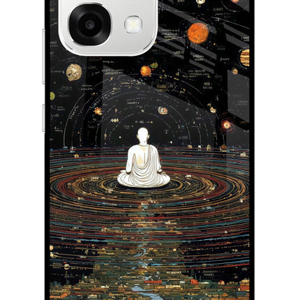Space Monk Oppo F33 5G Metal Case Back Cover by Casekaro