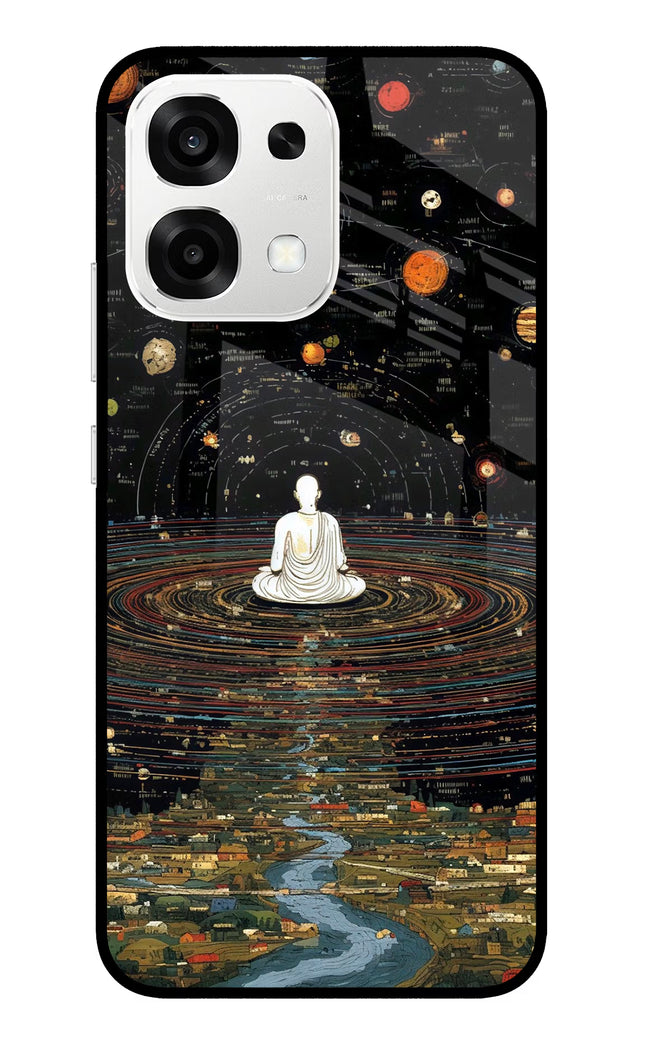 Space Monk Oppo F33 5G Metal Case Back Cover by Casekaro