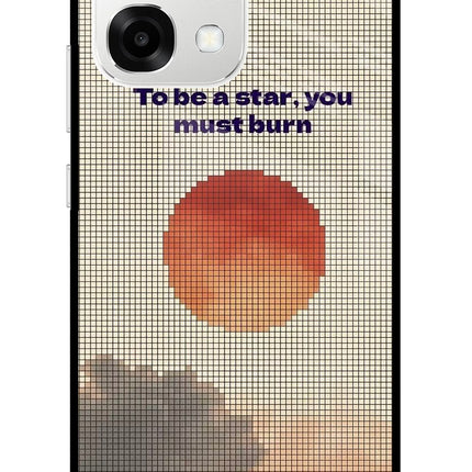 Pixel Sun Oppo F33 5G Metal Case Back Cover by Casekaro