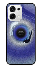 Dark Koi Oppo F33 5G Metal Case Back Cover by Casekaro