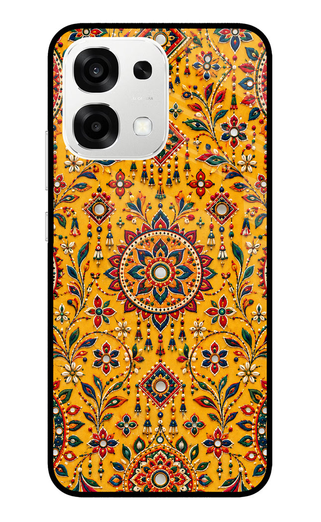 Sunlit Aura Oppo F33 5G Metal Case Back Cover by Casekaro